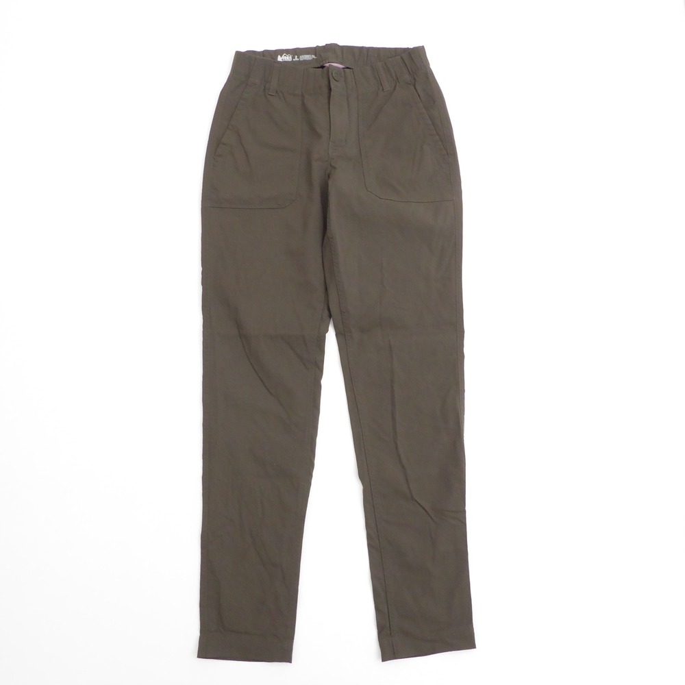 REI Co-op Womens Taereen Hiking Pants Green Stretch Outdoor Trail 2